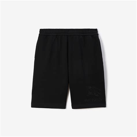 montgomery burberry corto|Cotton Shorts in Black .